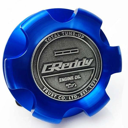 GReddy Type-B Oil Filler Cap Mazda M35-P4.0 - Blue