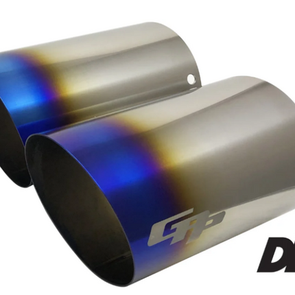GReddy DD-R Burnt Titanium Tips L=170mm (Pair)