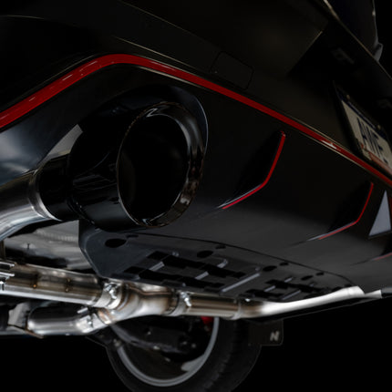 AWE Tuning 22-26 Hyundai Elantra N Track Edition Cat-Back Exhaust - Diamond Black Tips