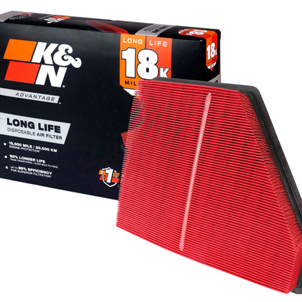 K&N Chev Equinox/GMC Terrain L4-2.4L F/I 10-17 Air Filter