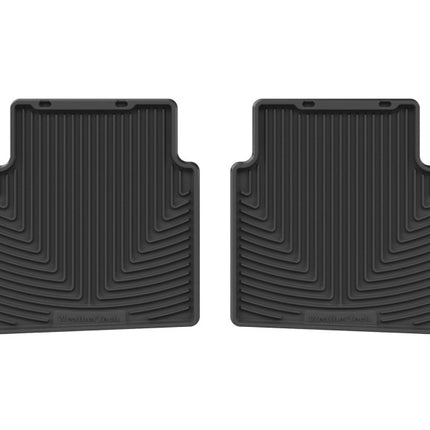 WeatherTech 24-26 Hyundai Kona Rear All-Weather Floor Mats 2nd Row - Black