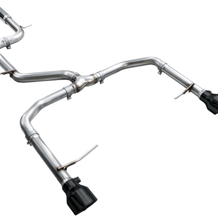 AWE Tuning 22-25 Volkswagen Jetta GLI Track Edition Exhaust - Diamond Black Tips