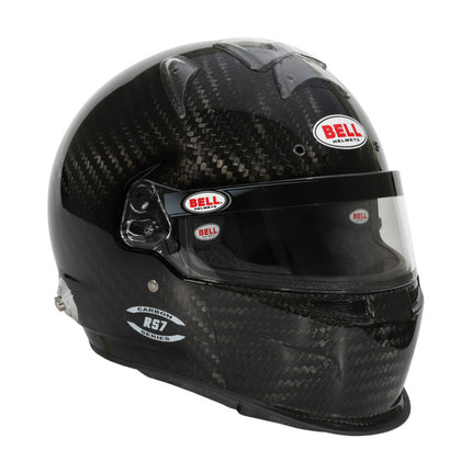 Bell Helmet Rs7 Carbon Duckbill (Hans) 57(7 1/8) Fia8859-2024/Sa2025