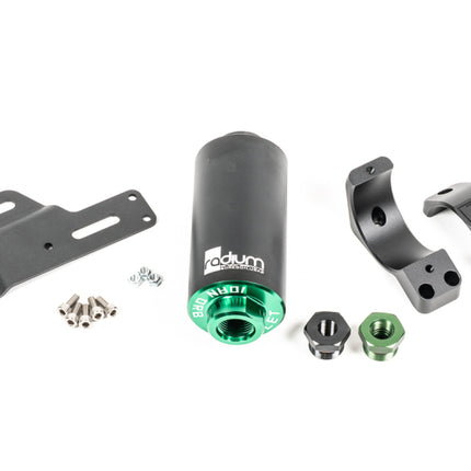 Radium Engineering Fuel Filter Kit Mitsubishi EVO 1-6 Stainless Filter
