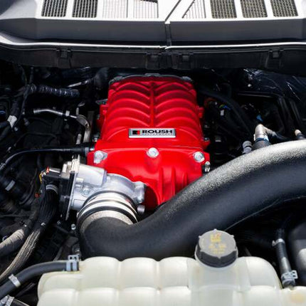 Roush 21-26 F-150 Supercharger Kit 705HP Red Edition