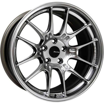 Enkei GTC02 17x8.5 4x100 43mm Offset 66.5mm Bore Hyper Silver Wheel ** SPECIAL ORDER**