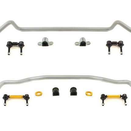 Whiteline 10-15 Mitsubishi Lancer EVO (MR/GSR) / 2015 EVO Final Edition Front & Rear Sway Bar Kit