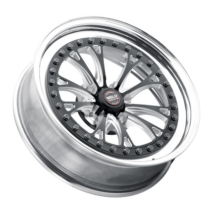 Weld Vitesse 17x5 / 5x4.75 BP / 2.2in. BS Black Wheel - High Pad