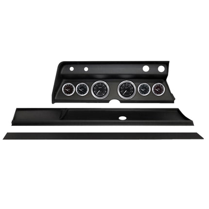 Autometer Chrono Direct Fit Dash Kit 1967 Chevy Chevelle (2 x 3-3/8in. / 4 x 2-1/16in.)