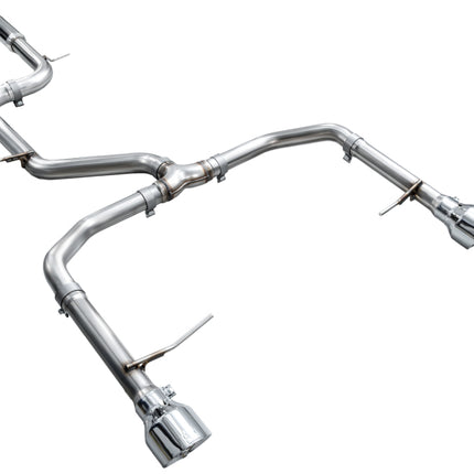 AWE Tuning 22-25 Volkswagen Jetta GLI Track Edition Exhaust - Chrome Silver Tips
