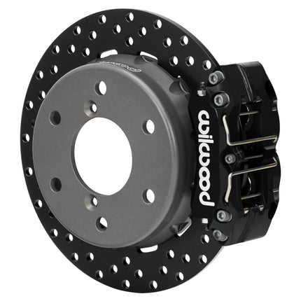 Wilwood 2024 Can Am Maverick Rear Brake Kit 11.60in Drilled - Black
