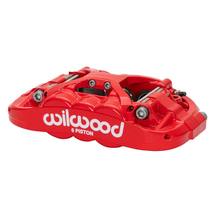 Wilwood XRS6R 1.75/1.25/1.25 1.10 Rotor R/H Caliper - Red