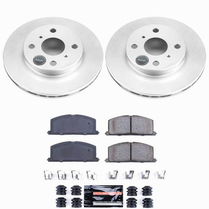 Power Stop 96-98 Toyota Paseo Front Z23 Coated Brake Kit