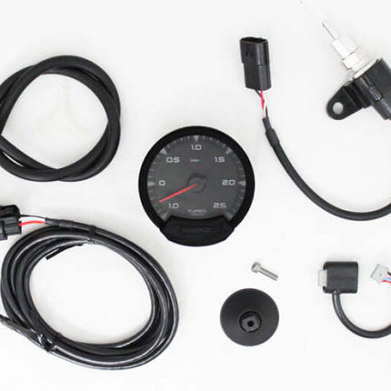 GReddy Sirius Meter - Turbo Boost 74mm Analog Display Gauge (w/Boost Sensor & Harness Set)