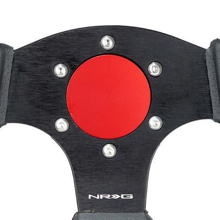 NRG Horn Delete Plate Flush 70x6in / 74x6 PCD pattern - Red