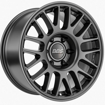 BBS TS-M 20x9in - 5x130 - 84.1 CB - ET25 - Satin Black Wheel