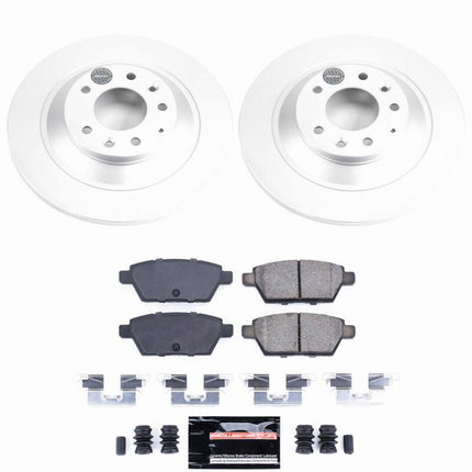 Power Stop 06-07 Mazda 6 Rear Z23 Coated Brake Kit