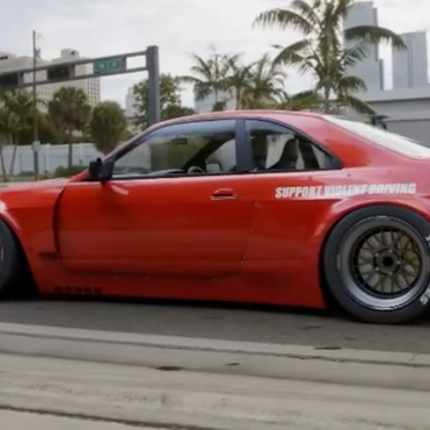 GReddy PANDEM SKYLINE GT-R R33 FRONT SPLITTER