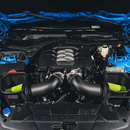 AWE Tuning 24-26 Ford S650 Mustang GT/Dark Horse S-FLO Carbon Intake