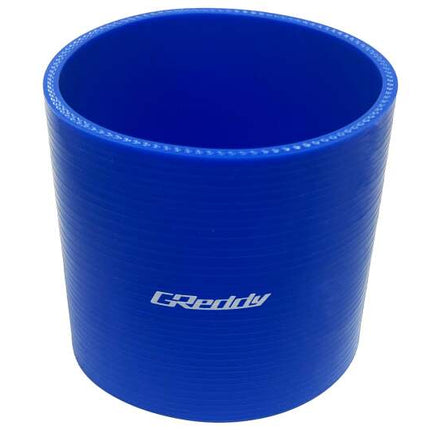 GReddy 100mm x 100mm Silicone Straight Hose - Blue