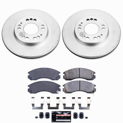 Power Stop 91-96 Dodge Stealth Front Z23 Coated Brake Kit