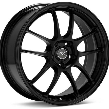 Enkei PF01 18x9.5 5x114.3 35mm Offset 75mm Bore Black Wheel (MOQ 40)