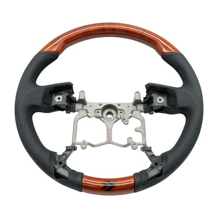 NRG 12-23 Toyota Tacoma OEM Plus Steering Wheel - Koa Wood Finish
