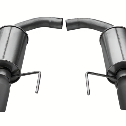 Roush 15-26 Mustang V6 / EcoBoost Black Tip Axle Back Exhaust