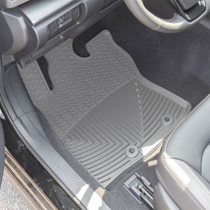 WeatherTech 24-26 Subaru Crosstrek 1st Row Front All-Weather Floor Mats 2pc - Black