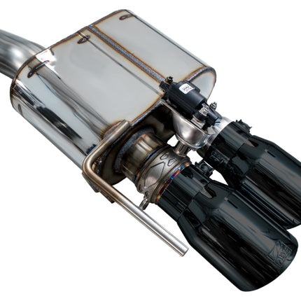 AWE Tuning 18-23 S550 Mustang GT SwitchPath Exhaust - Diamond Black Tips