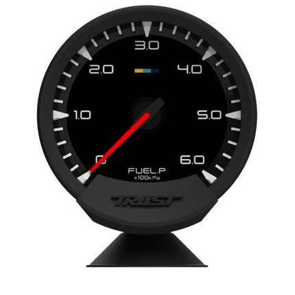 GReddy Sirius Meter - Fuel Pressure 0/6.0kPa 74mm Analog Gauge (w/Fuel Press Sensor & Harness Set)