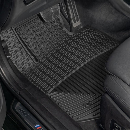 WeatherTech 19-26 BMW 3-Series 330i/22-26 BMW 4-Series 430i Front All-Weather Floor Mats - Black