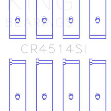 King Engine Bearings Toyota 1Azfe/2Azfe (Size +1.0mm) Connecting Rod Bearing Set