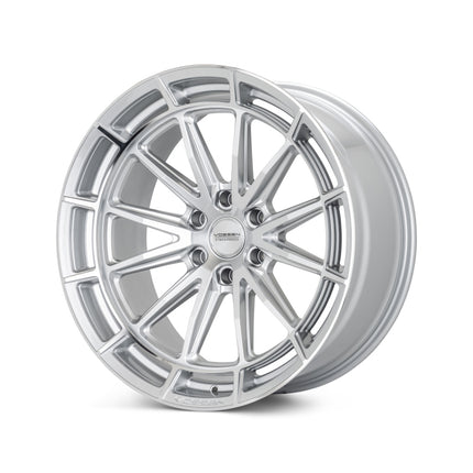 Vossen HFX-5 24X12 / 8X180 / ET44 / ULTRA DEEP / 124.3 - Silver Polished