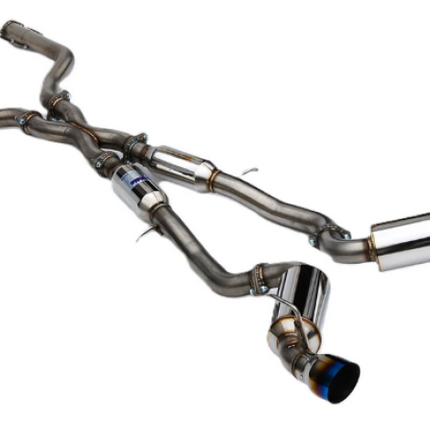 Invidia 2022+ Nissan Z 70mm N1 Cat Back Exhaust - TI Tips