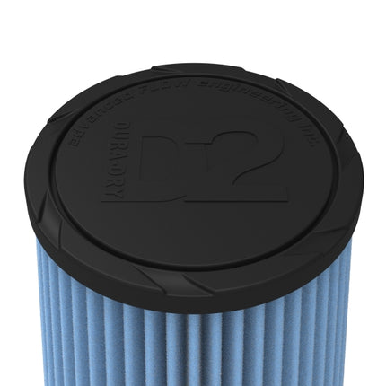aFe POWER Universal Clamp-On Air Filter w/ D2 Dura-Dry Media - 4.5in F x 7in B x 4.75in T x 9in H