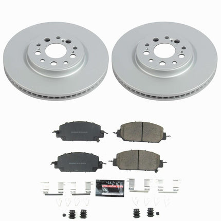 Power Stop 17-21 Honda Clarity Front Z23 Coated Brake Kit