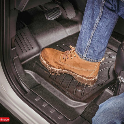 WeatherTech 24-26 Hyundai Kona 1st Row Front FloorLiner HP - Grey