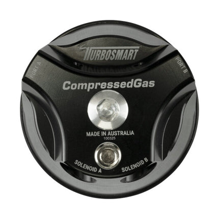 Turbosmart GenV Compressed Gas Solenoid WG45/WG50 Cap - Black