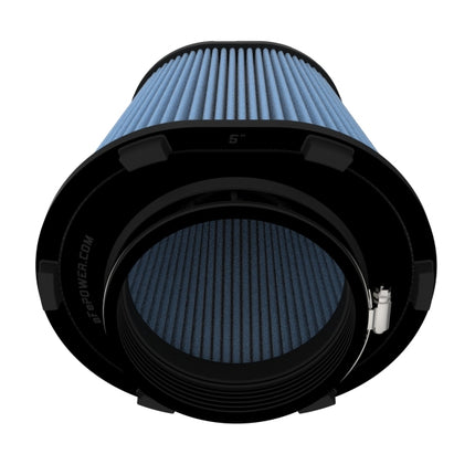 aFe Magnum FORCE Intake Replacement Air Filter w/ D2 Media 5in F x(9 x7.5)in B x(6.75 x5.5)inT x9inH