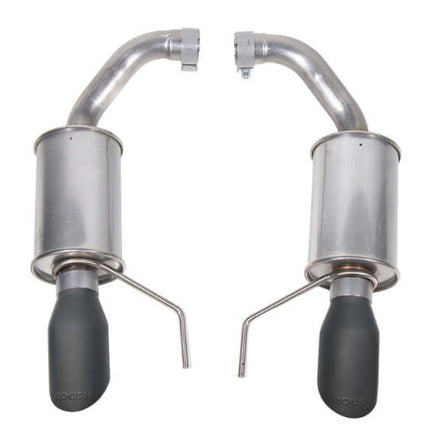 Roush 2024 Ford Mustang GT/EcoBoost Dual Tip Axle Back Exhaust w/ Black Tips