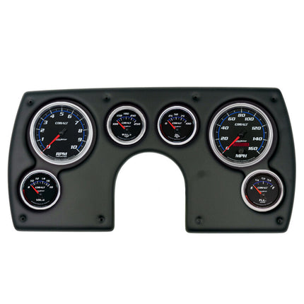 Autometer Cobalt 82-89 Chevy Camaro Dash Kit 6pc Tach / MPH / Fuel / Oil / WTMP / Volt
