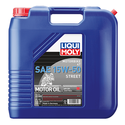 LIQUI MOLY 20L Motorbike 4T SAE 15W-50 Street