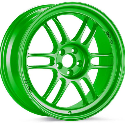 Enkei RPF1 17X8 5x114.3 45mm Offset 73mm Bore Green Wheel ** SPECIAL ORDER**