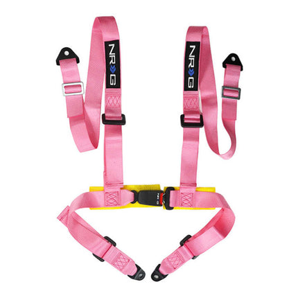 NRG 4 Point Seat Belt Harness / Buckle Lock- Pink