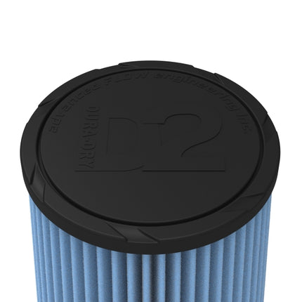 aFe POWER Universal Clamp-On Air Filter w/ D2 Dura-Dry Media - 6in F x 7.5in B x 5.5in T x 12in H
