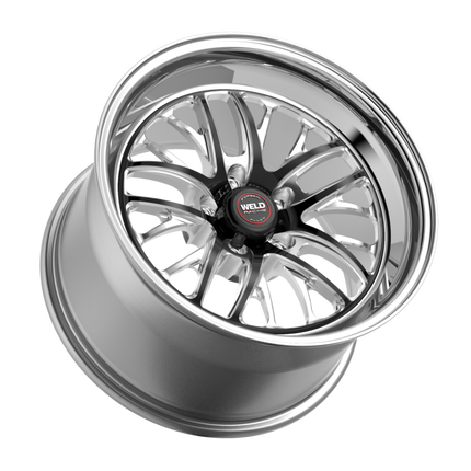 Weld S82 20x10 / 5x4.75 BP / 5.0in. BS (-13 ET) Black Wheel (Low Pad)