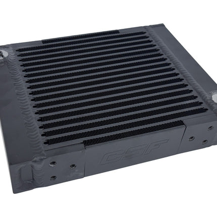 CSF Universal Large Single-Pass Oil Cooler - M22 x 1.5 - 12in L x 9.33in H x 2.16in W