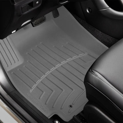 WeatherTech 24-26 Hyundai Kona 1st Row Front FloorLiner HP - Grey
