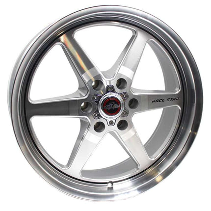 Race Star 93 Truck Star 22x10 6x5.5BC 6.46BS Silver/Machined Wheel